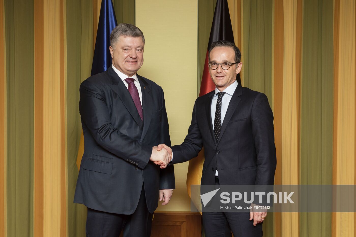 Ukrainian President Petro Poroshenko's visit to Germany