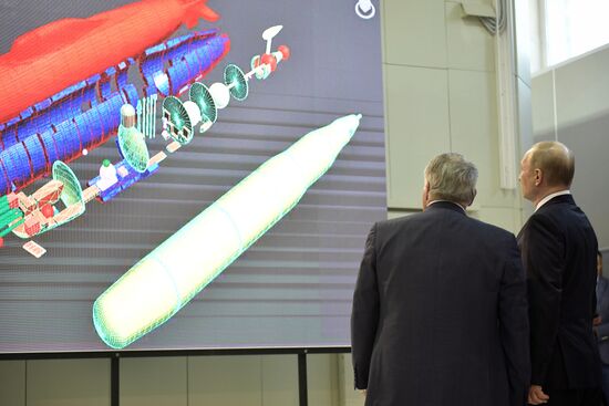 President Vladimir Putin visits Kurchatov Institute