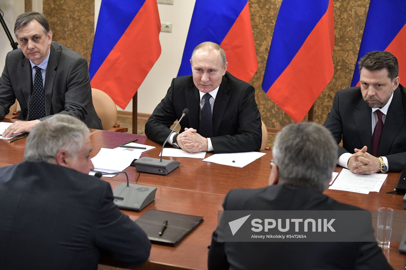 President Vladimir Putin visits Kurchatov Institute