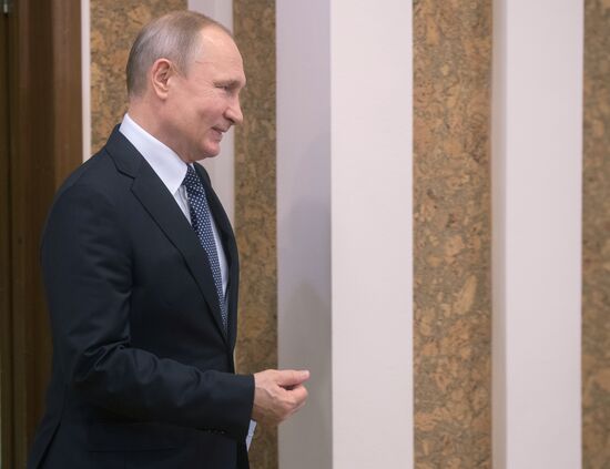 President Vladimir Putin visits Kurchatov Institute