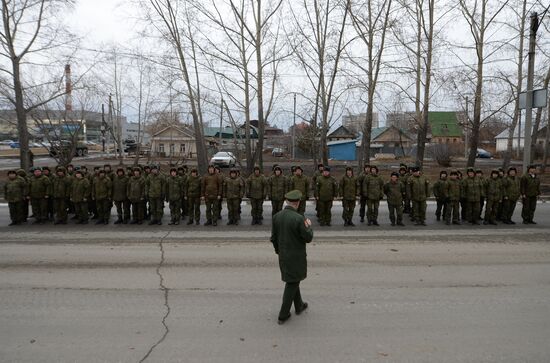 Victory Parade rehearsal in Yekaterinburg