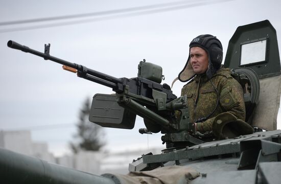 Victory Parade rehearsal in Yekaterinburg