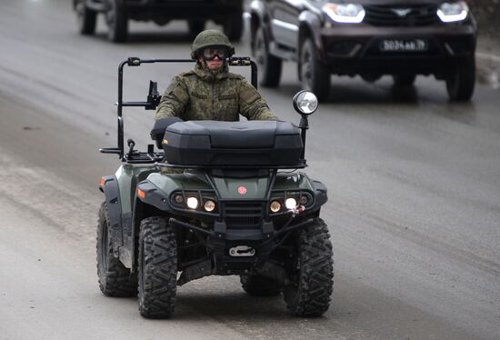 Victory Parade rehearsal in Yekaterinburg
