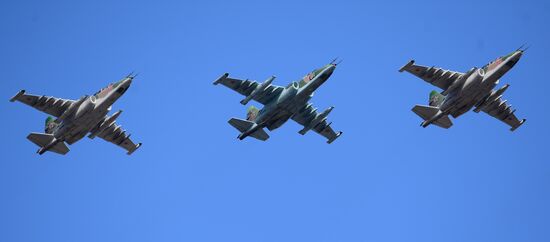 Victory Parade rehearsal