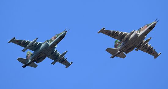 Victory Parade rehearsal