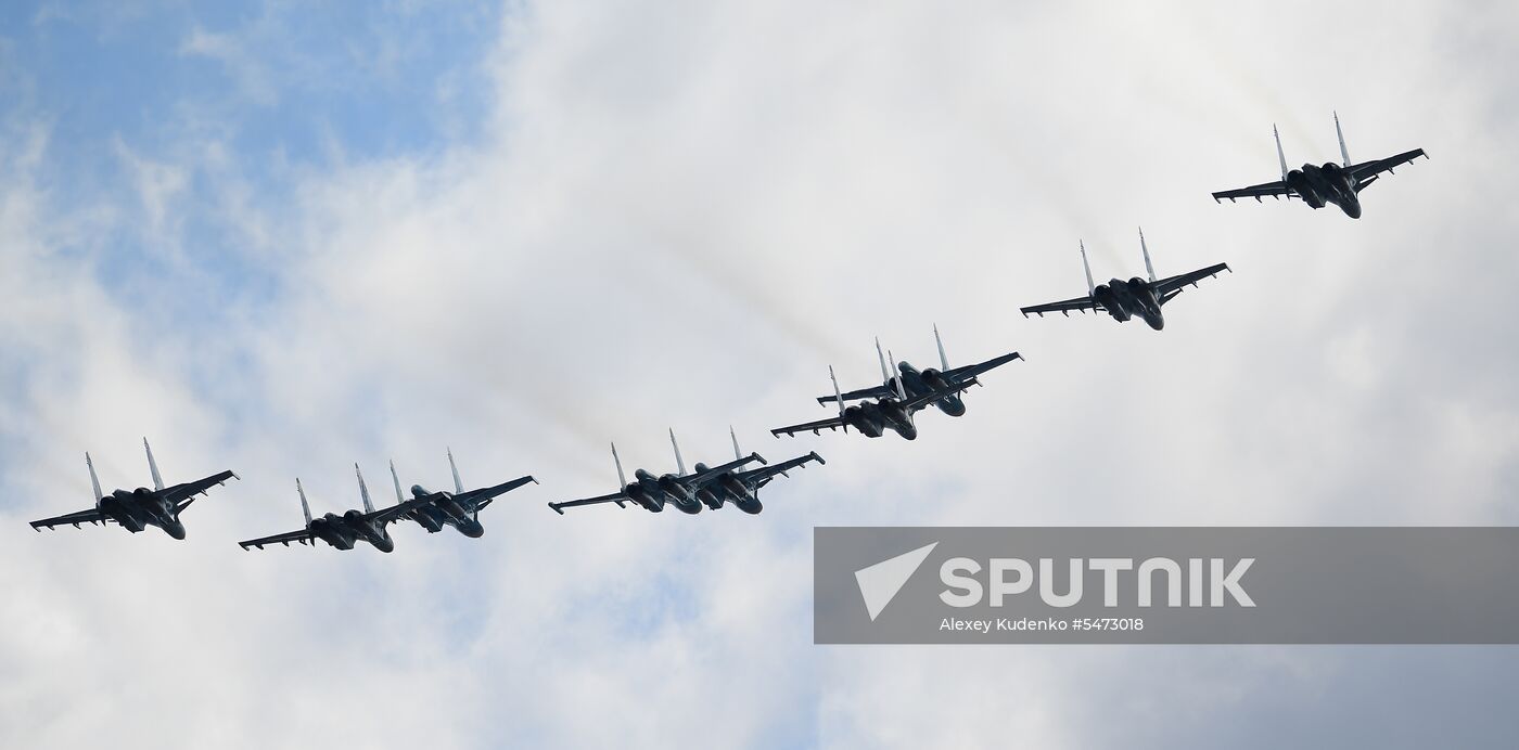 Victory Parade rehearsal