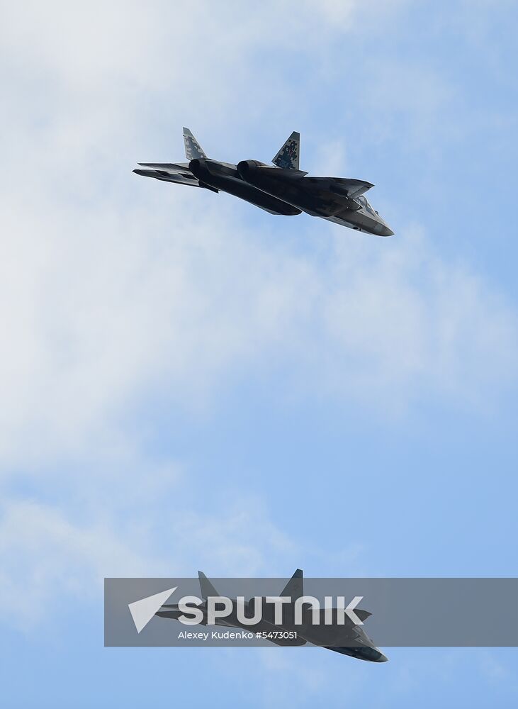 Victory Parade rehearsal