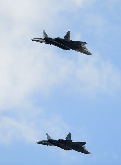 Victory Parade rehearsal