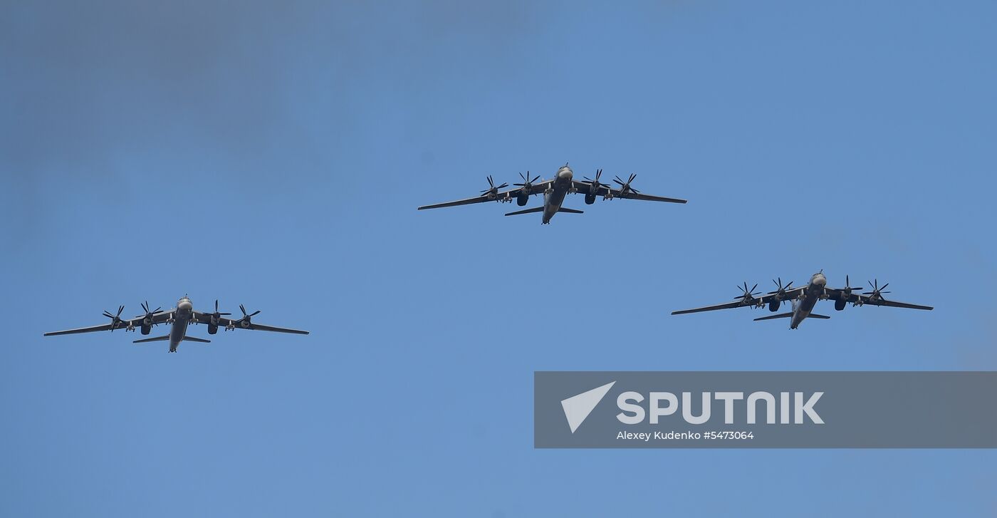 Victory Parade rehearsal