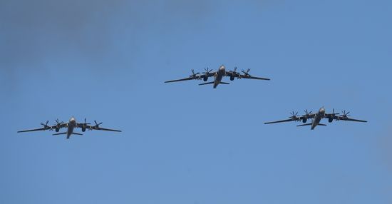 Victory Parade rehearsal