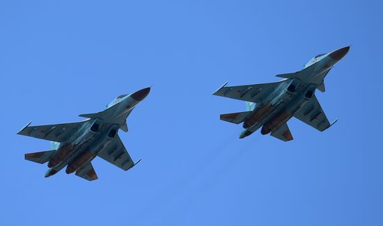Victory Parade rehearsal