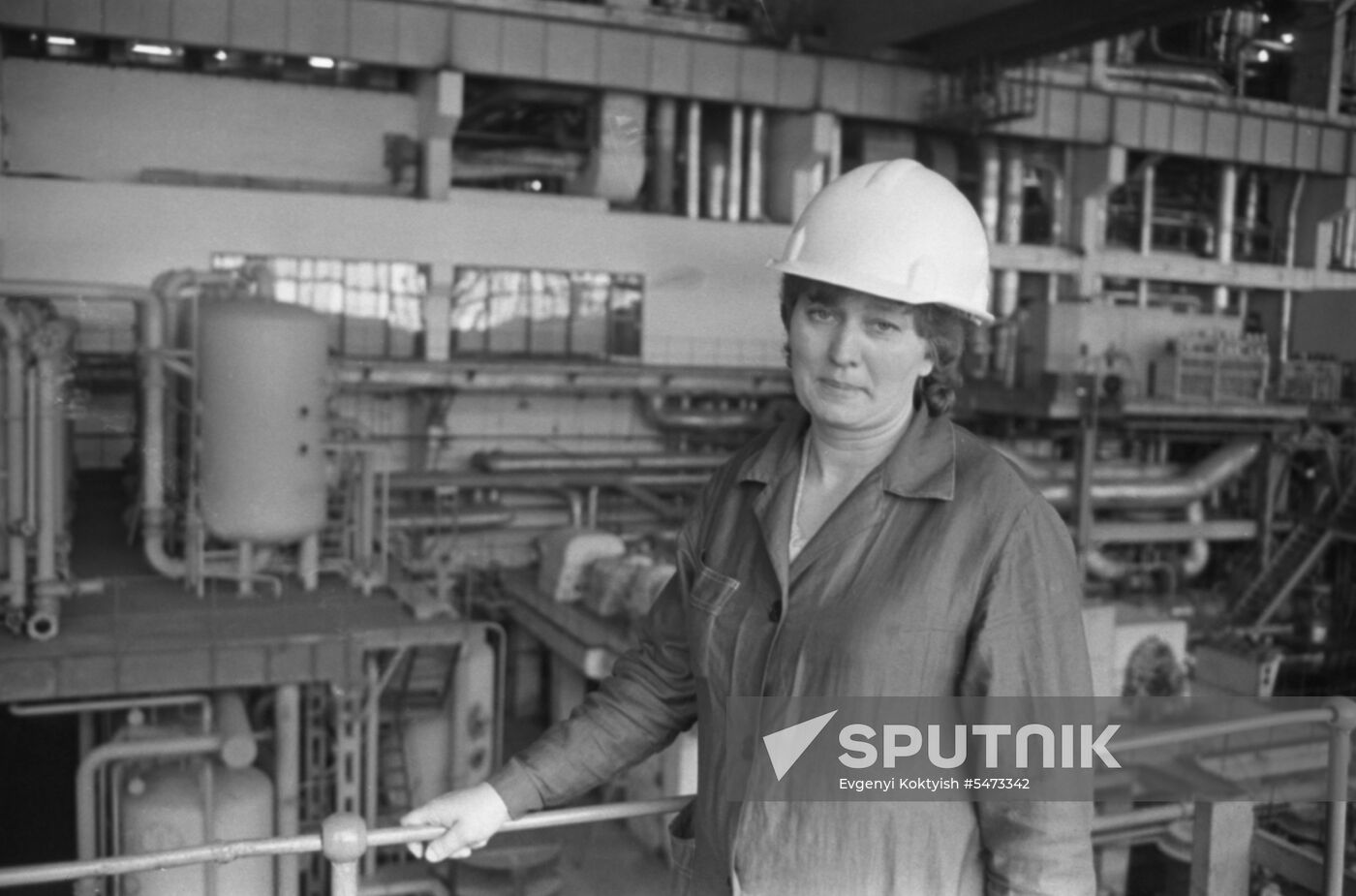 Electrician at a Belorussian power plant