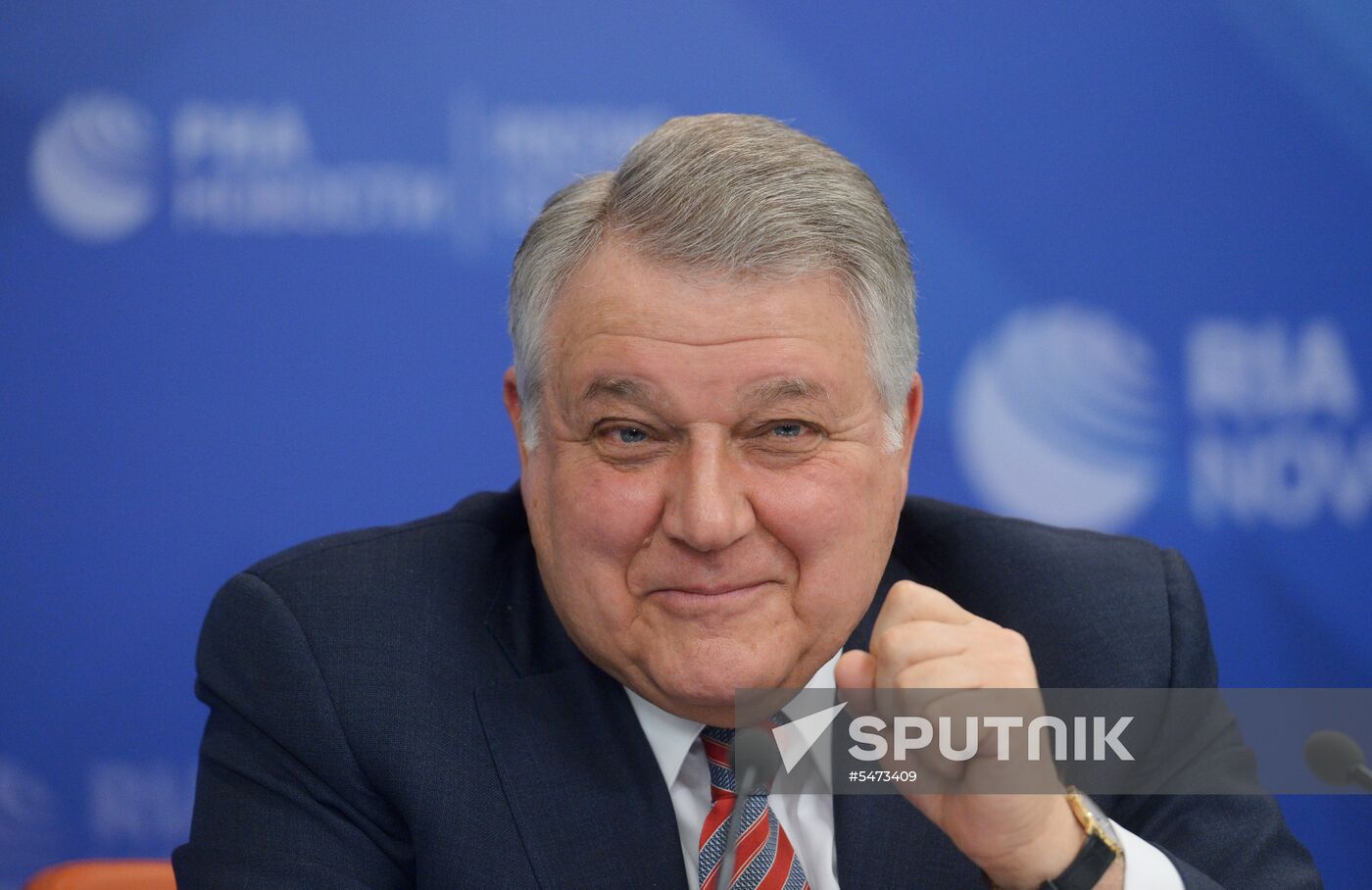 News conference by Kurchatov Institute President Mikhail Kovalchuk