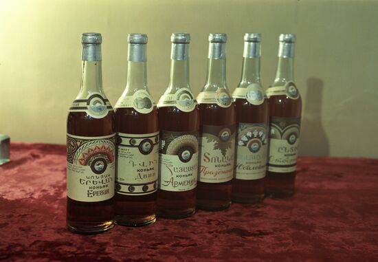 Armenian cognacs