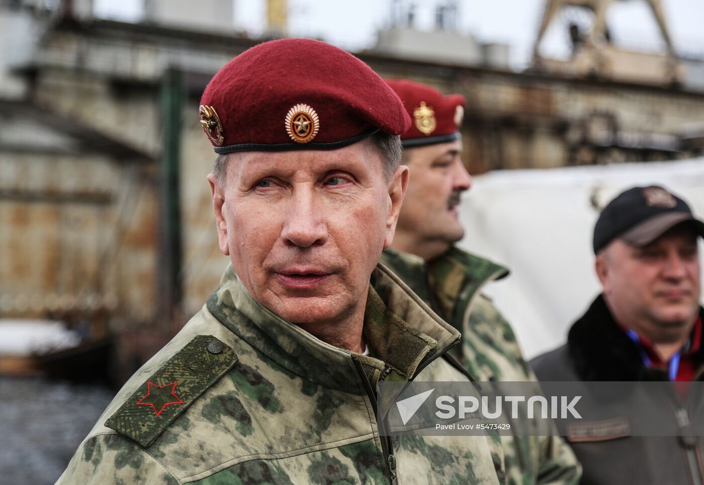 National Guard drill in Murmansk