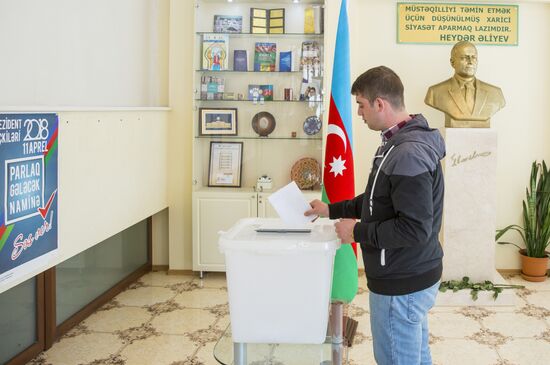 Presidential election in Azerbaijan