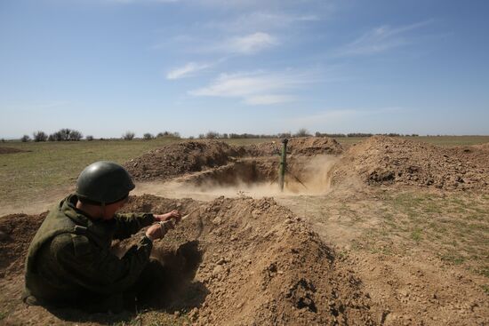 2018 Masters of Artillery Fire contest in Southern Military District