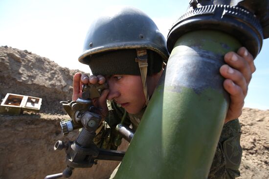 2018 Masters of Artillery Fire contest in Southern Military District
