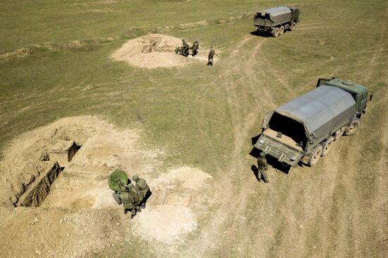 2018 Masters of Artillery Fire contest in Southern Military District