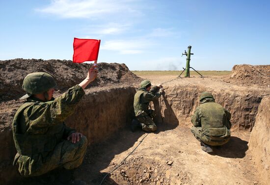 2018 Masters of Artillery Fire contest in Southern Military District