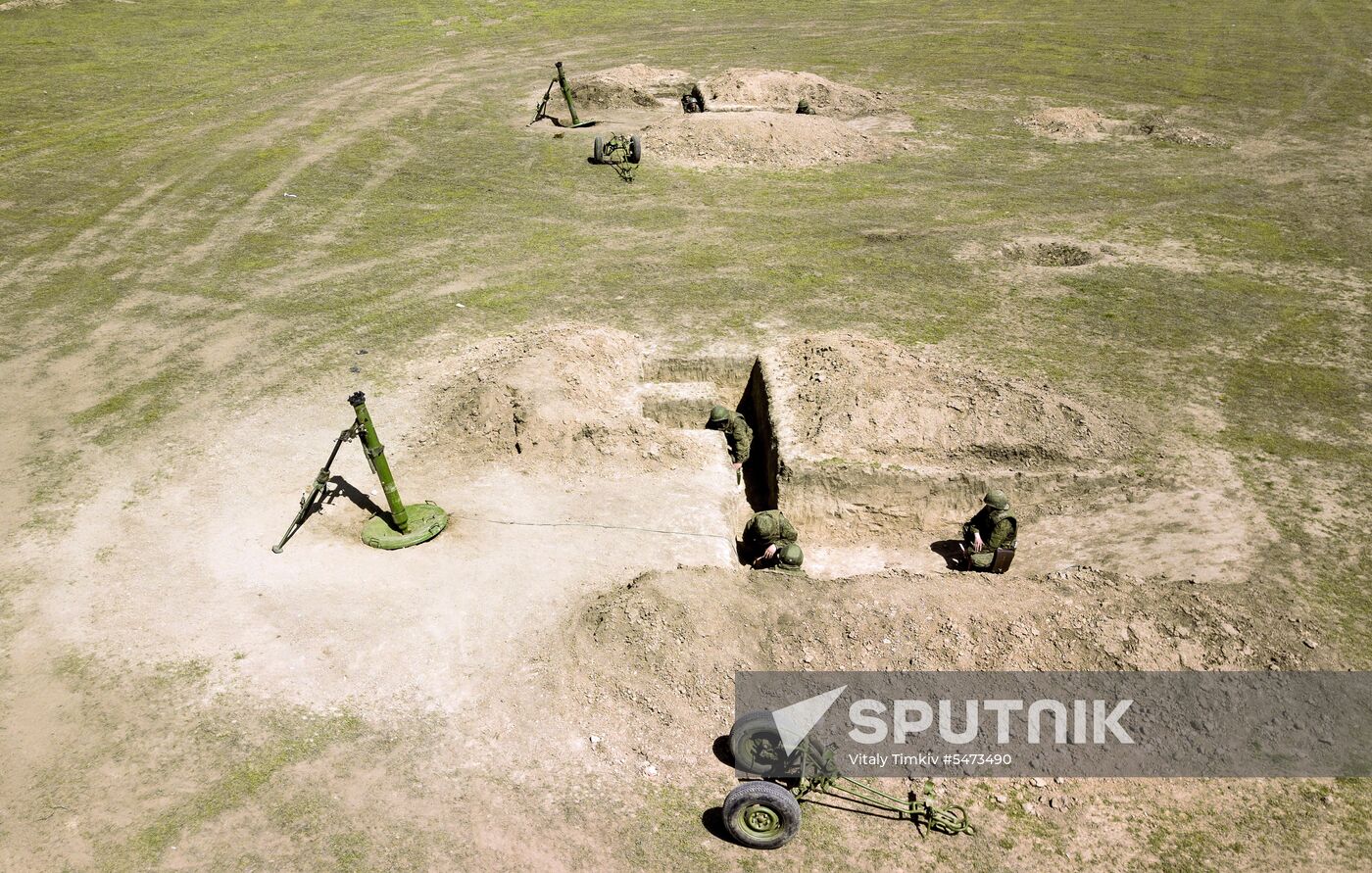 2018 Masters of Artillery Fire contest in Southern Military District
