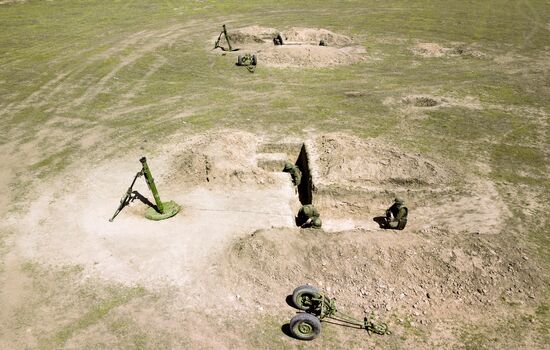 2018 Masters of Artillery Fire contest in Southern Military District