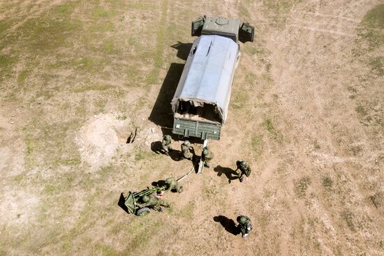 2018 Masters of Artillery Fire contest in Southern Military District