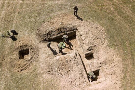 2018 Masters of Artillery Fire contest in Southern Military District