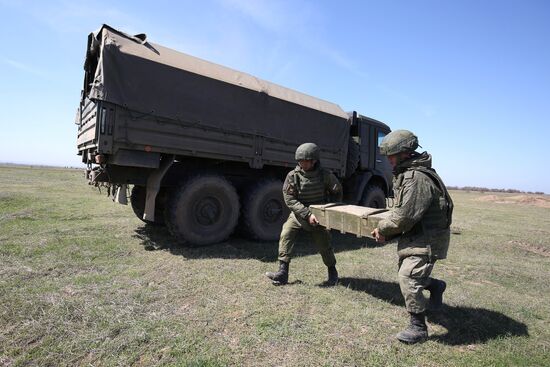 2018 Masters of Artillery Fire contest in Southern Military District