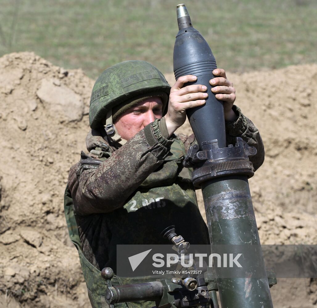2018 Masters of Artillery Fire contest in Southern Military District