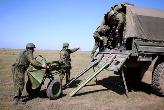 2018 Masters of Artillery Fire contest in Southern Military District