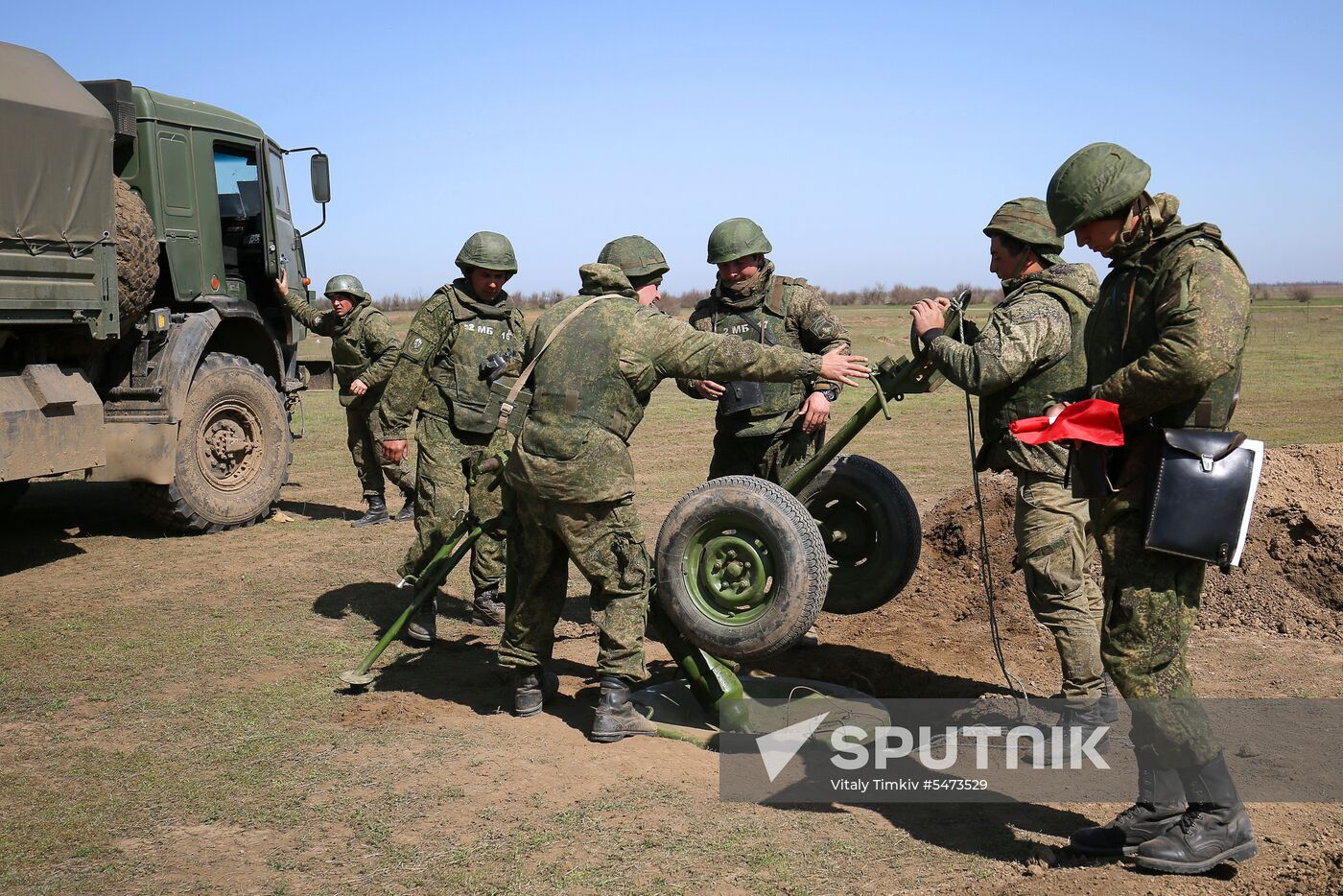 2018 Masters of Artillery Fire contest in Southern Military District