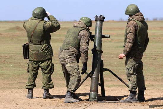 2018 Masters of Artillery Fire contest in Southern Military District