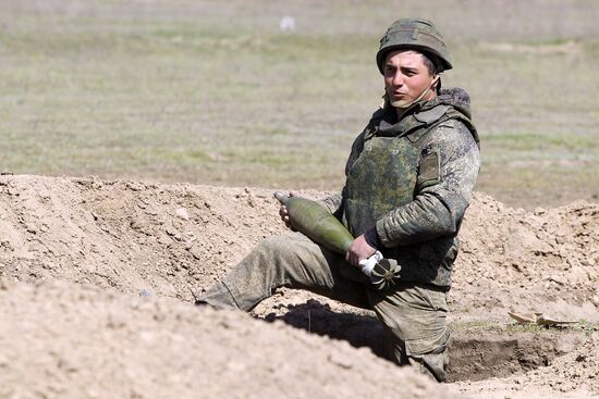 2018 Masters of Artillery Fire contest in Southern Military District