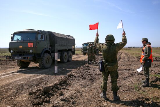 2018 Masters of Artillery Fire contest in Southern Military District