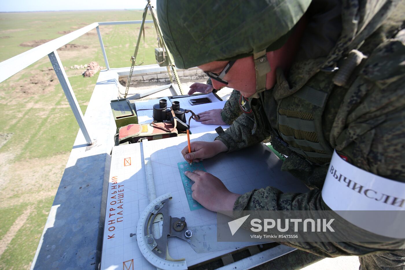 2018 Masters of Artillery Fire contest in Southern Military District
