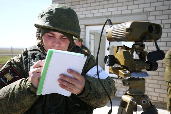 2018 Masters of Artillery Fire contest in Southern Military District