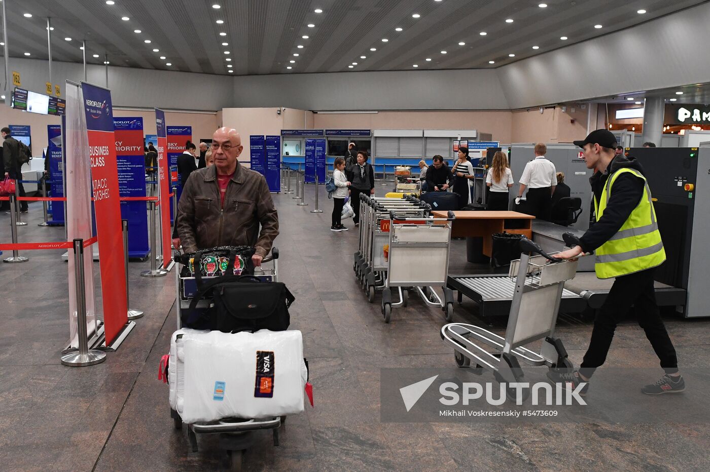 Aeroflot performs first flight from Moscow to Cairo