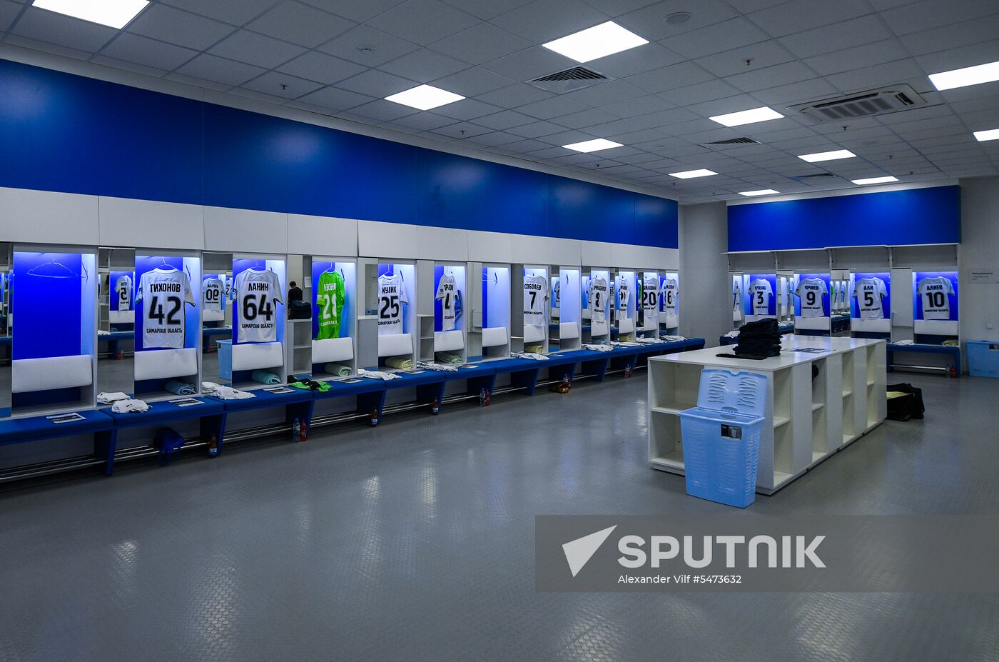 Football. Kaliningrad Stadium hosts first official match