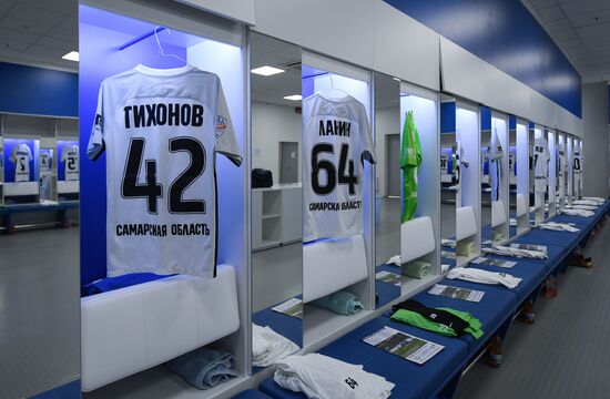 Football. Kaliningrad Stadium hosts first official match