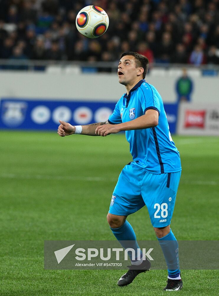 Football. Kaliningrad Stadium hosts first official match