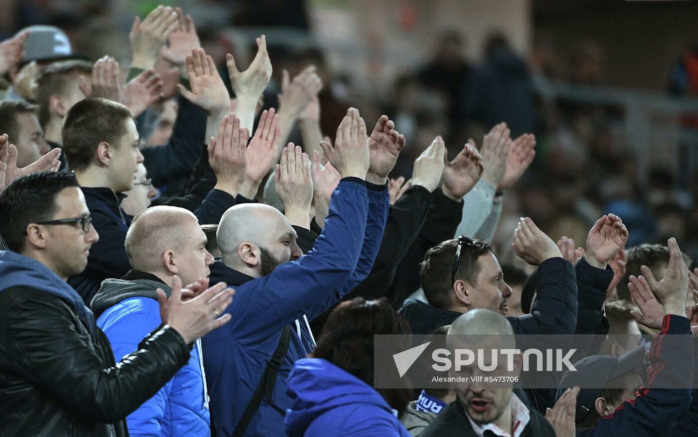 Football. Kaliningrad Stadium hosts first official match
