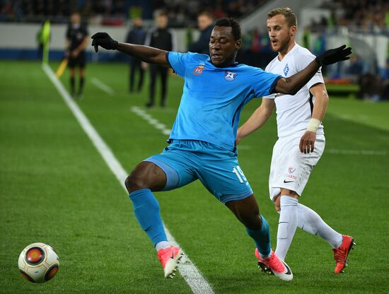 Football. Kaliningrad Stadium hosts first official match