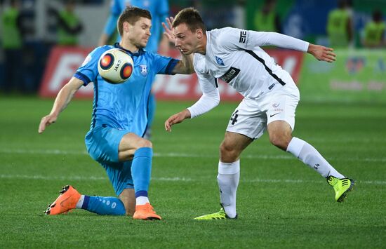 Football. Kaliningrad Stadium hosts first official match