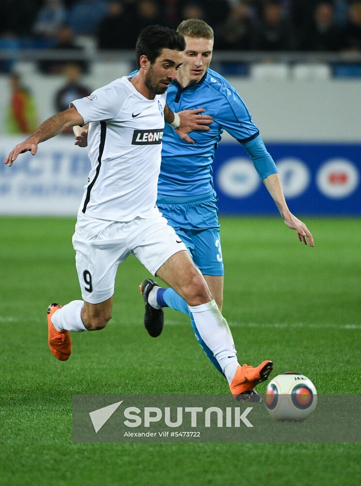 Football. Kaliningrad Stadium hosts first official match
