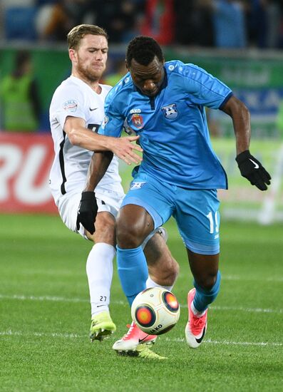 Football. Kaliningrad Stadium hosts first official match