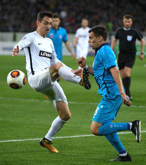 Football. Kaliningrad Stadium hosts first official match