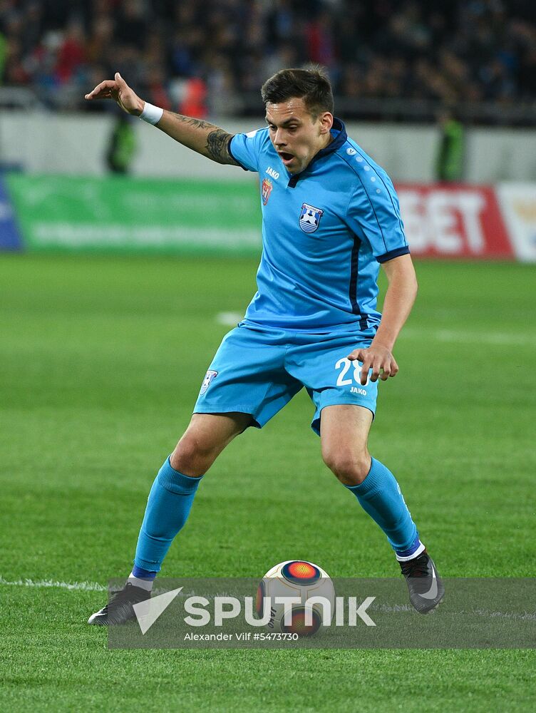 Football. Kaliningrad Stadium hosts first official match