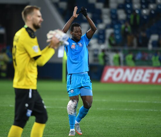Football. Kaliningrad Stadium hosts first official match