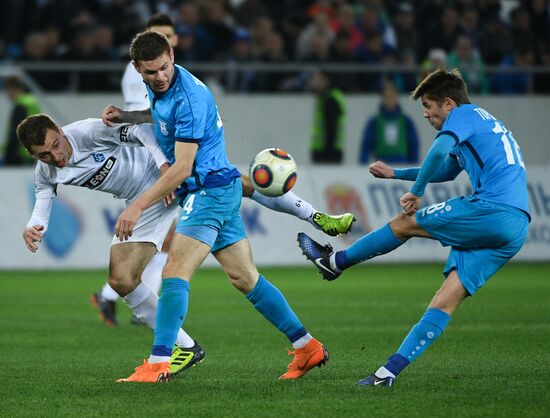 Football. Kaliningrad Stadium hosts first official match